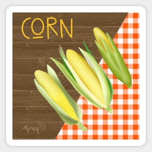 Corn Sticker